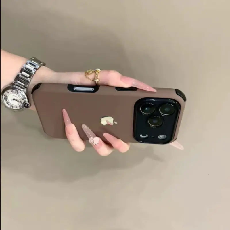 Étui en silicone tendance et luxueux pour iPhone 