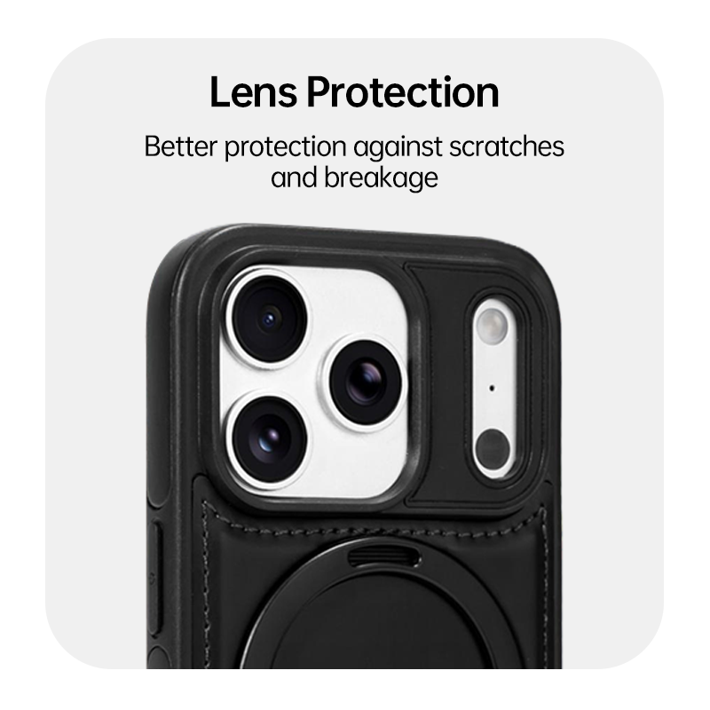 Premium Business Leather Magnetic Case for iPhone