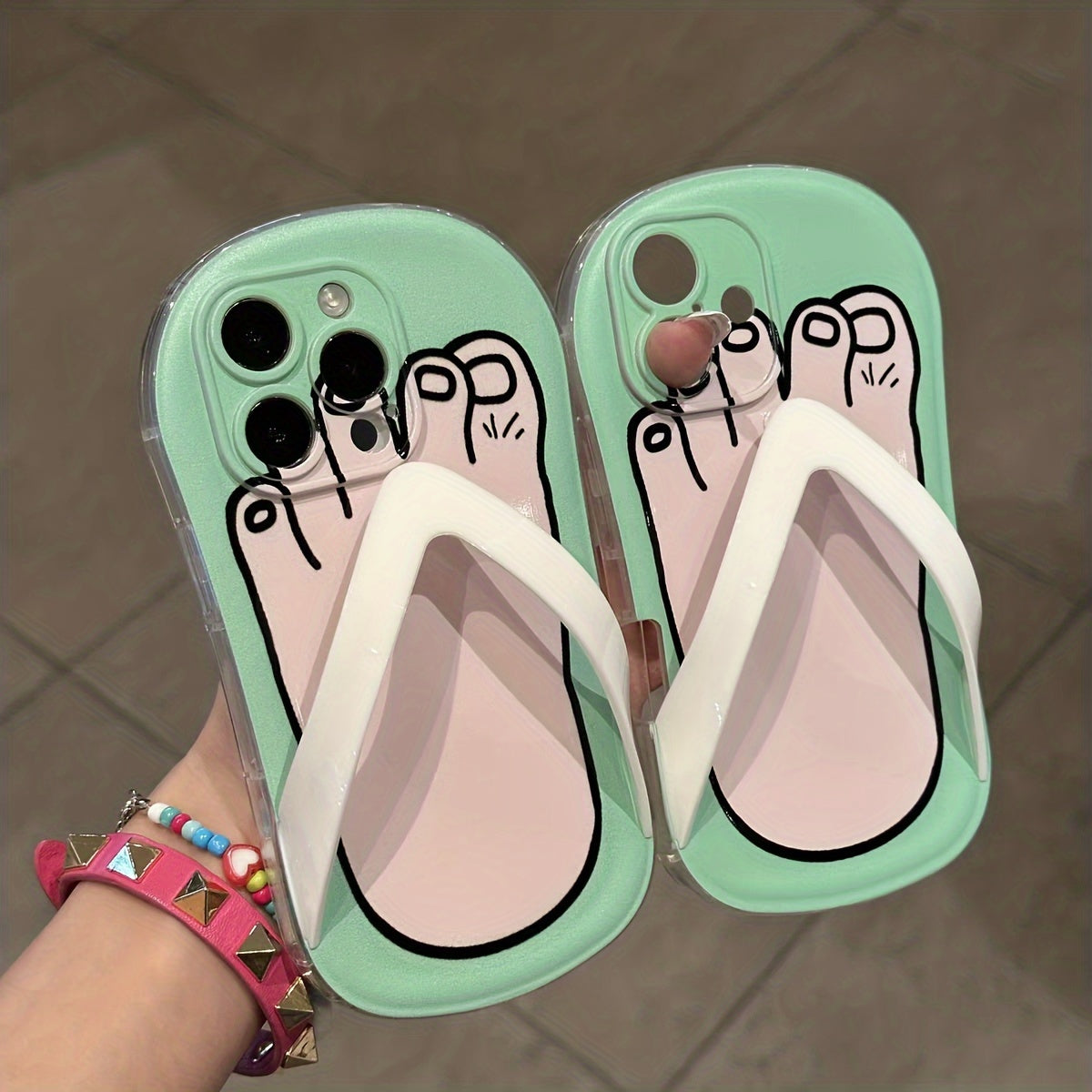 Hausschuhe für iPhone-Hülle 