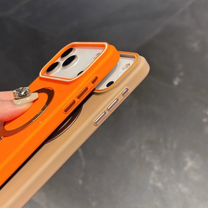 Coque mate personnalisée à graver soi-même pour iPhone 17-15 avec support et cordon 