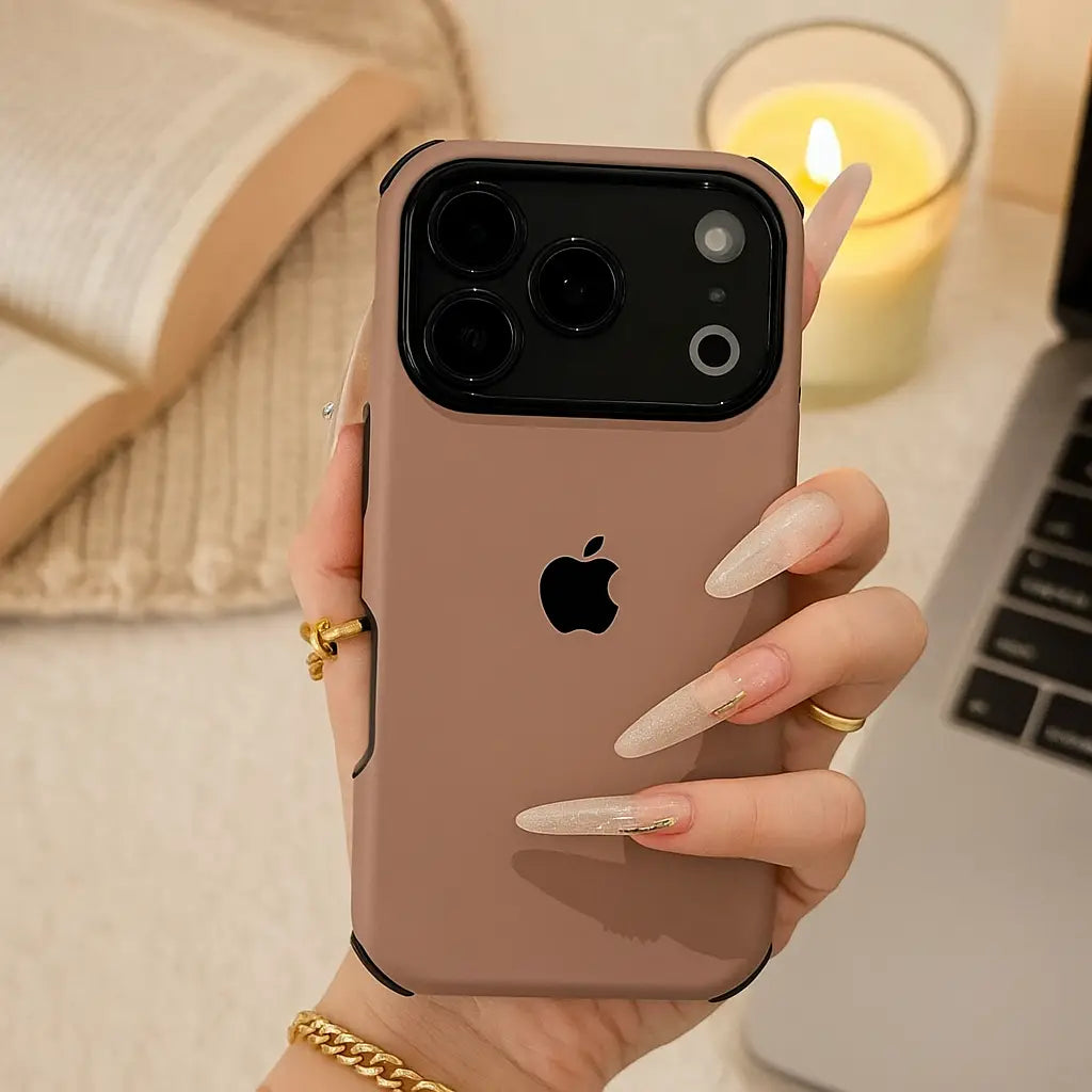 Étui en silicone tendance et luxueux pour iPhone 
