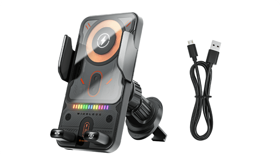 2026 Intelligente 2-in-1🚗 Auto-Handyhalterung📱 mit kabelloser Ladefunktion