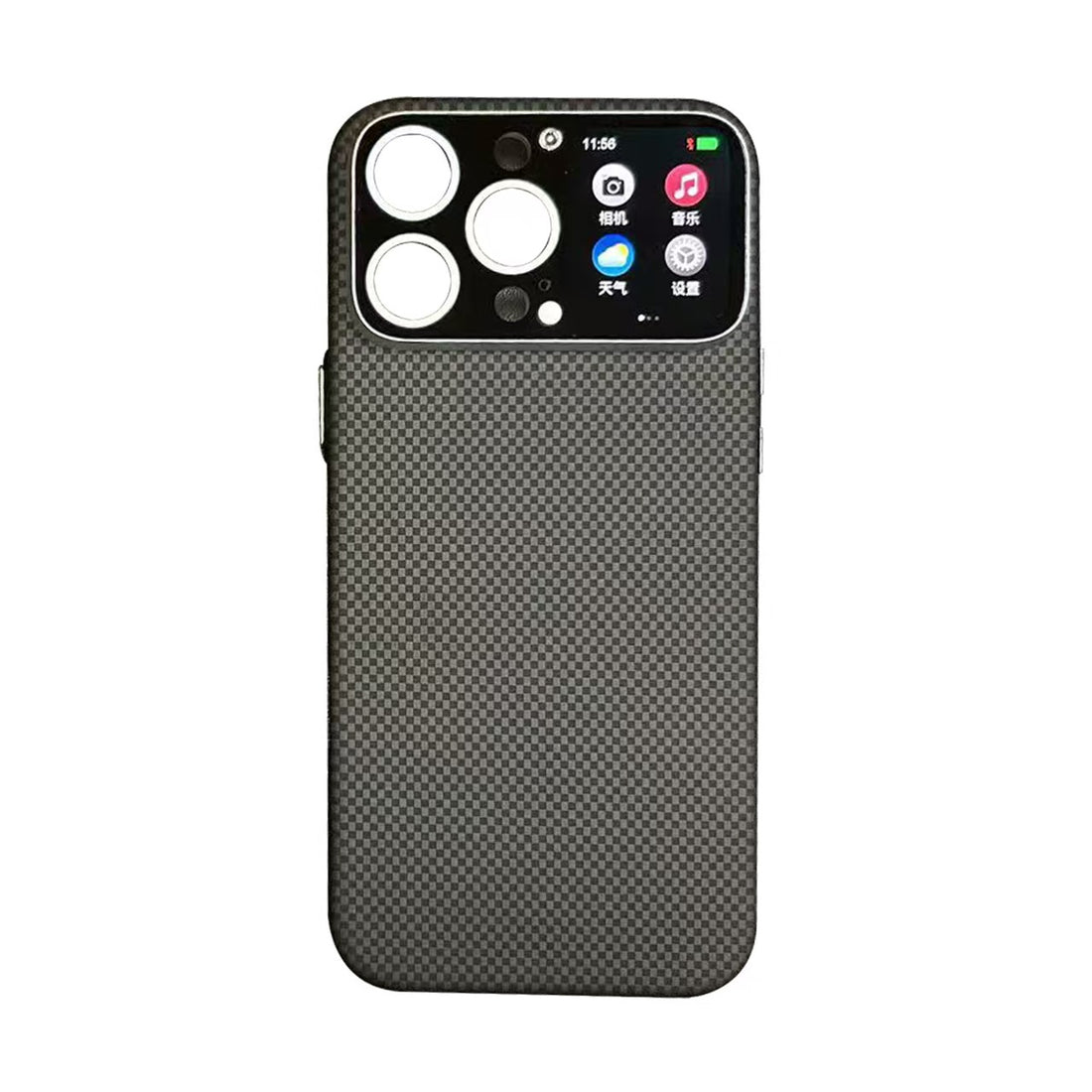 Smart Touch Carbon Fiber For iPhone Case
