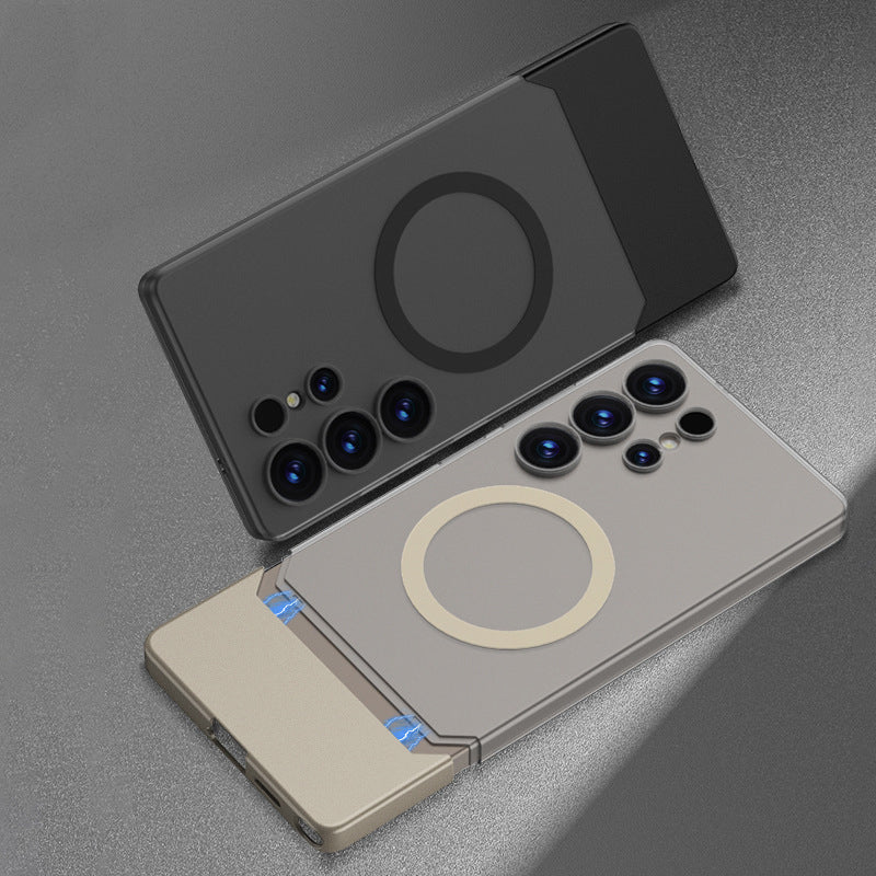 Galaxy S25/24 Ultra Creative Splicing Frosted Case with MagSafeCreative Splicing Frosted Case with MagSafe