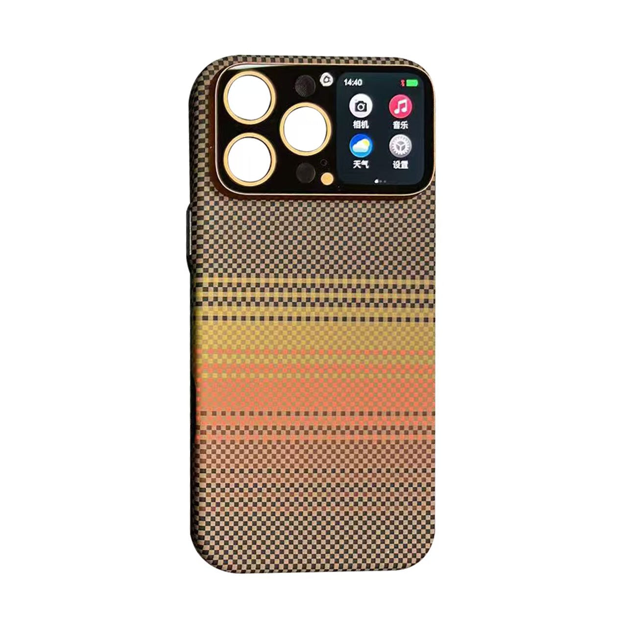 Smart Touch Carbon Fiber For iPhone Case