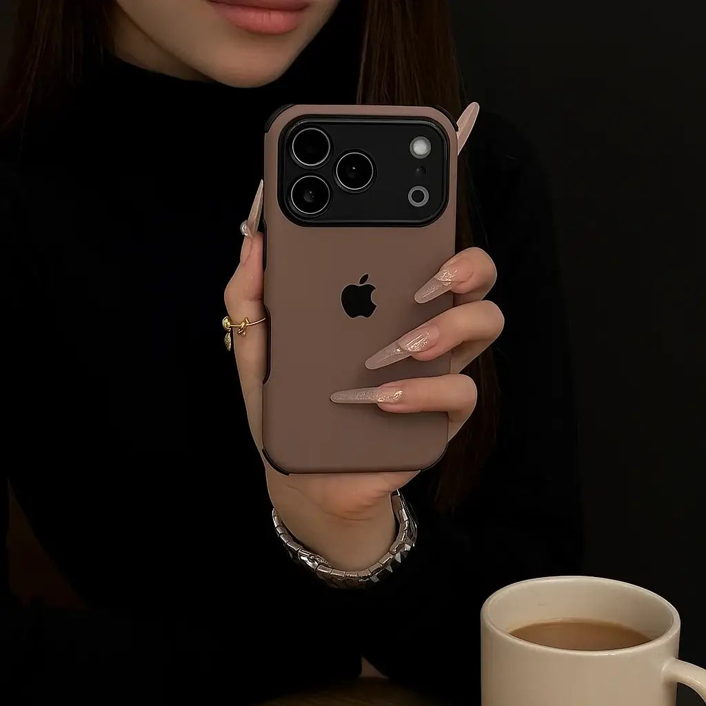 Étui en silicone tendance et luxueux pour iPhone 