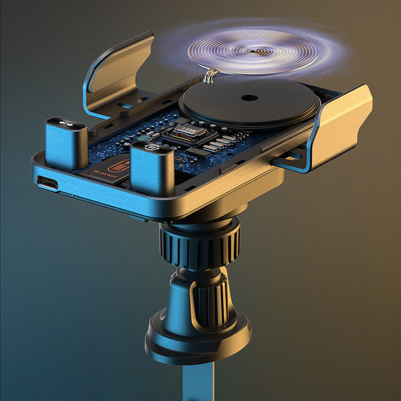 2026 Intelligente 2-in-1🚗 Auto-Handyhalterung📱 mit kabelloser Ladefunktion